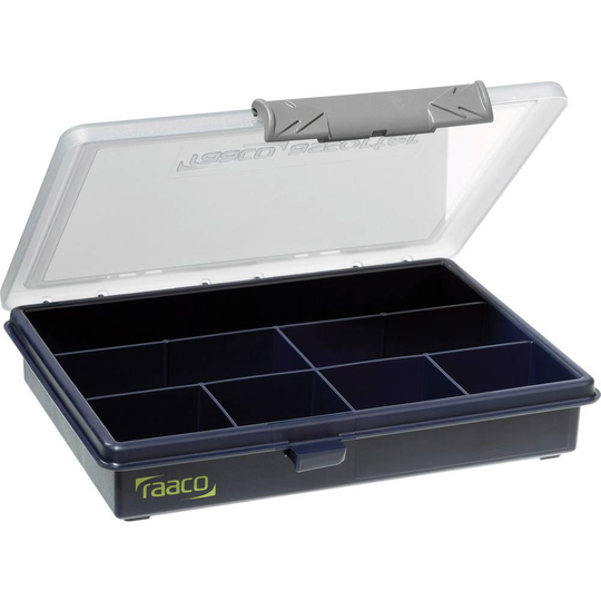 raaco Assorter 6-7 Låda (L x B x H) 175 x 143 x 32 mm Antal fack: 7 fast underavdelning