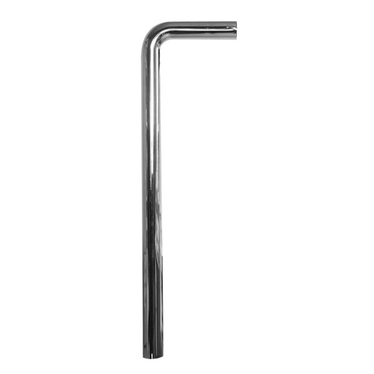 Faluplast 46005 Utloppsrör 90°, 160x620x40 mm
