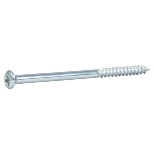 ESSVE 552657 Strömbrytarskruv 3 mm Ø, elförzinkad, 100-pack 57 mm