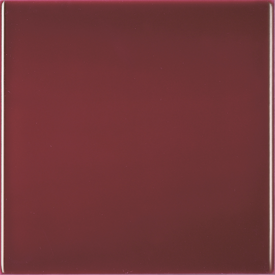 Kakel Arredo Color Burdeos Liso Blank 10x10 cm