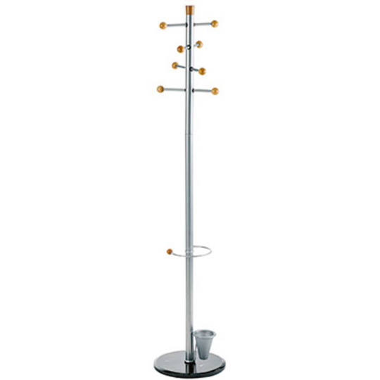 ALCO Hallskåp 2807 2807 Antal krokar: 8 (Ø x H) 38 cm x 175 cm Metall (pulverbelagd) Silver 1 st