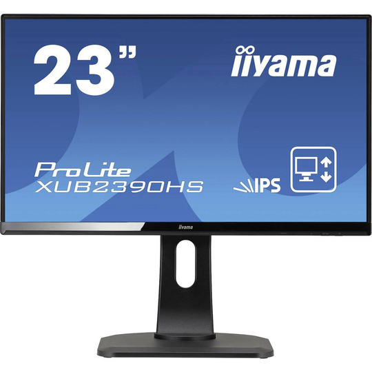 Iiyama ProLite XUB2390HS-B1 LED-skärm 58.4 cm (23 tum) 1920 x 1080 pixel Full HD 5 ms DVI, HDMI, VGA AH-IPS LED