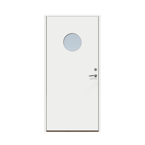 Enkeldörr till villa Solbacka 9 x 20, Vänsterhängd, Vit