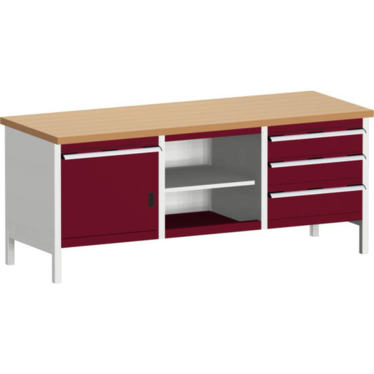 Bott 41002059.24V Låda arbetsbänk (B x H x D) 2000 x 840 x 750 mm