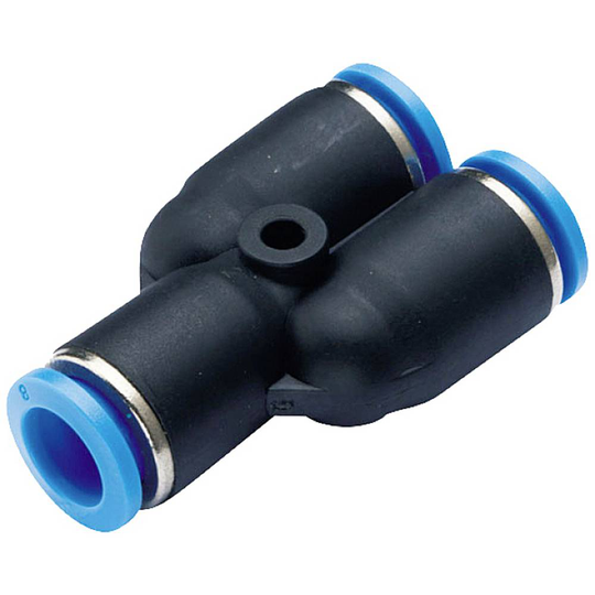 TRU COMPONENTS Y-koppling TC-10462660 PW6-4 Rör-Ø: 6 mm, 4 mm 1 st