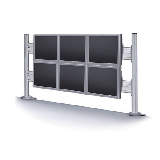 Neomounts by Newstar FPMA-DTB200 6x Monitor bordsfäste 25,4 cm (10) - 61,0 cm (24) Fast