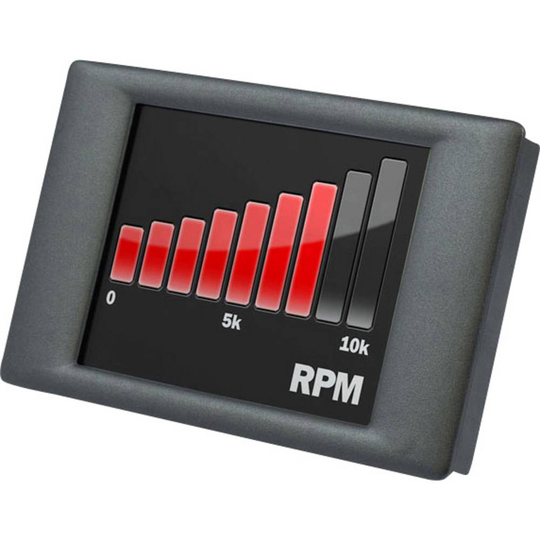 Lascar Electronics SGD28-M Inbyggnadsmätapparat med grafisk pekskärm 0 - 40 V/DC Inbyggnadsmått 87 x 54,5 mm