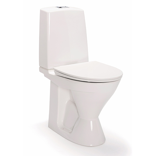 Toalettstol Hög Modell IDO Glow 62 Soft Close Hårdsits Soft Close