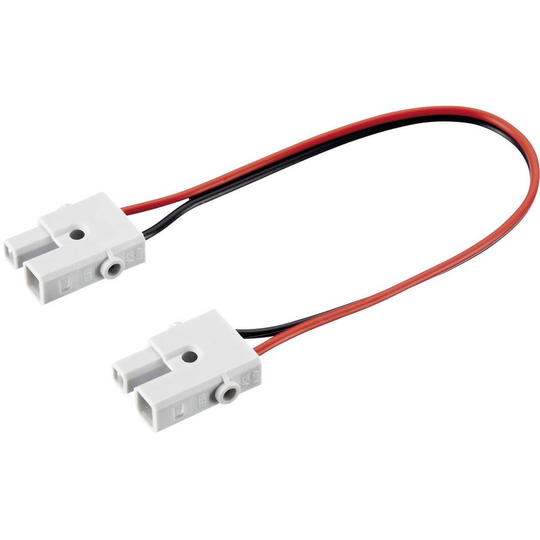 Kontaktdon Kabellängd: 1.20 m Adels-Contact AC 162 VLS LED 120 GREY 14830212