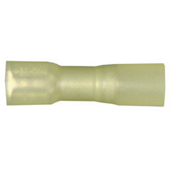 Vogt Verbindungstechnik 3967h Flatstifthylsa med krympslang Anslutningsbredd: 6.3 mm Anslutningstjocklek: 0.8 mm 180 ° Helisolerad Gul 1 st