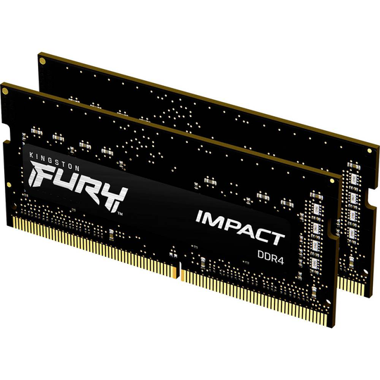 Kingston KF426S15IBK2/16 Internminne Laptop Kit FURY Impact 16 GB 2 x 8 GB DDR4 2666 MHz CL15