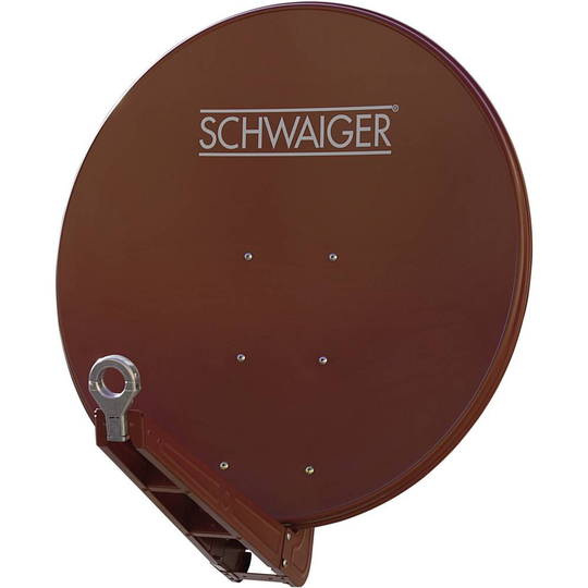 Schwaiger SPI085PR Parabolantenn 85 cm Reflektormaterial: Aluminium Tegelröd