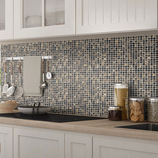 Marmor Arredo Dark Emperador Honed 2x2 cm