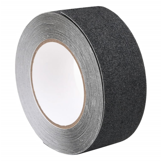 vidaXL Halkskyddande tejp svart 0,05x10 m PVC