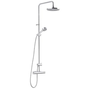 Mora Rexx Shower Kit - Paket med takdusch och duschblandare - Krom