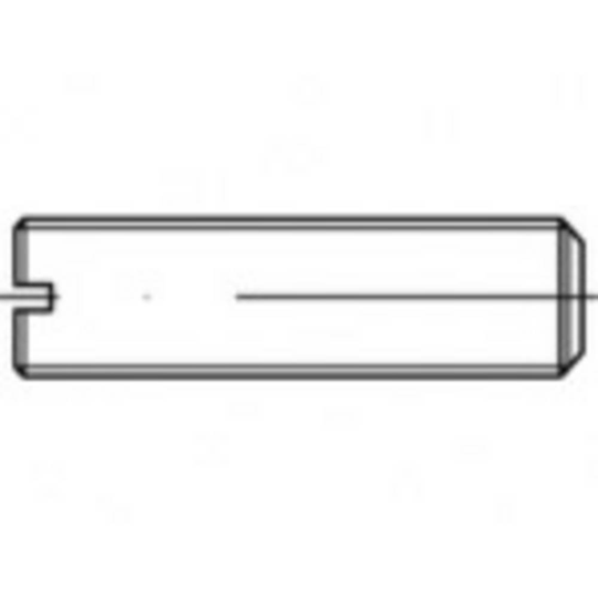 TOOLCRAFT TO-5429730 Gängstift M10 35 mm 100 st