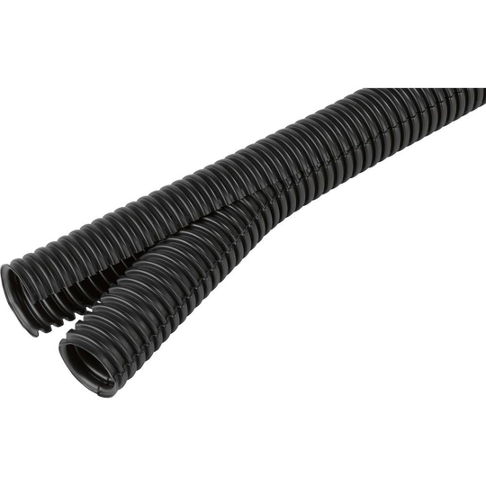 Fränkische Rohrwerke 38400600 Co-flex PP-UV 6 sw Korrugerat rör (value.1363853) Svart 6.3 mm 50 m