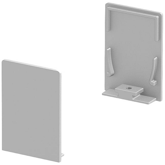Ändlock Aluminium (L x B x H) 10 x 35 x 50 mm SLV GRAZIA 20 1000568