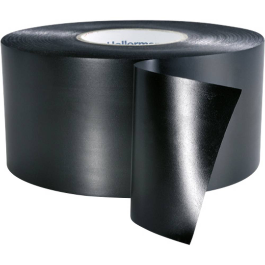 HellermannTyton HelaTape Wrap 25 710-10802 Isoleringstejp HelaTape Wrap 25 Svart (L x B) 30 m x 50 mm 1 st