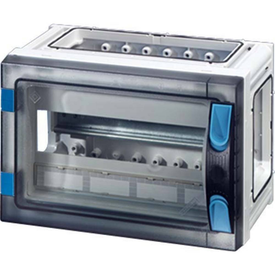 Hensel 4012591116677 FP 1109 Normkapsling Utanpåliggande Moduler totalt = 9 Antal rader = 1