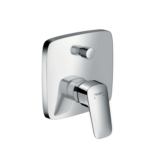 Badkarsblandare Hansgrohe Logis 2 Funktioner för Inbyggnad
