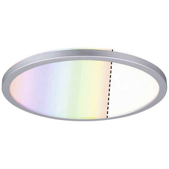LED-takbelysning 12 W Paulmann P Atria Shine 12W RGBW 293mm chr mt Ks 71018 Krom (matt)
