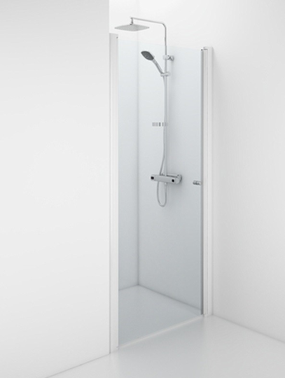 Ifö Duschdörr Space Nisch SPVK 800 Klar Glas Med Knopp Höjd 185 cm