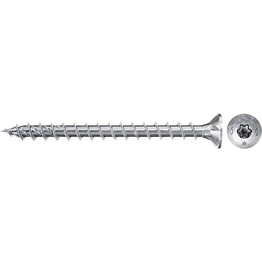 Fischer Power-Fast II CZF 670077 Spånskivs-skruv 3.5 mm 35 mm Stjärnskruvmejsel Pozidrivspår Stål galvaniskt förzinkad 200 st