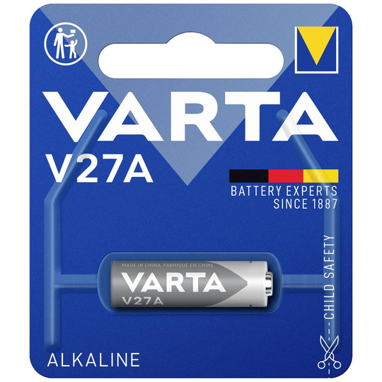Varta ALKALINE Special V27A Bli 1 Specialbatteri 27 A Alkaliskt 12 V 19 mAh 1 st