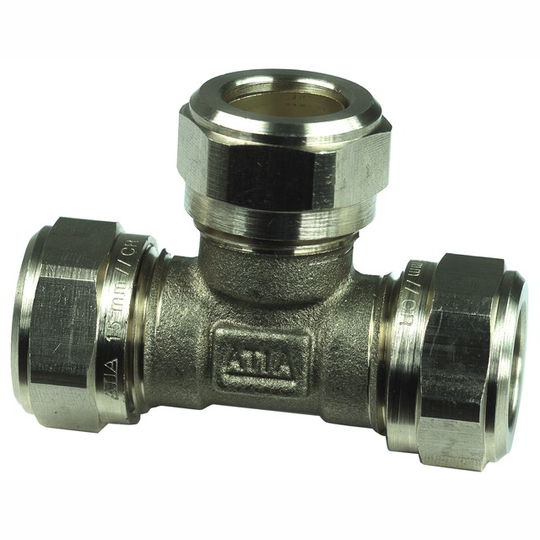 RÖRKOPPLIN KOPPAR T-RÖR 22MM | Beijerbygg Byggmaterial