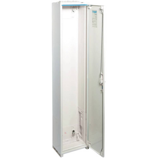 Hager ZB51S ZB51S Panel för mätarmontage Utanpåliggande, Infälld, delvis försänkt Moduler totalt = 108