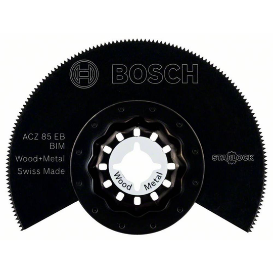 Bimetall Segmentsågklinga 85 mm Bosch Accessories ACZ 85 EB 2609256943 1 st