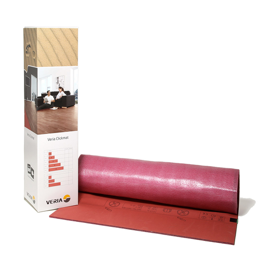 Golvvärmematta Veria Clickmat 55 W 4 m²