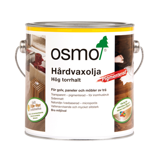 Hårdvaxolja Osmo Pigmenterad Vit