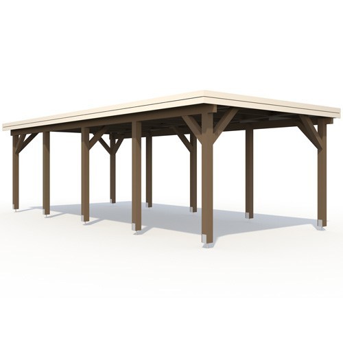 Carport Loke 23,1 m² EPDM