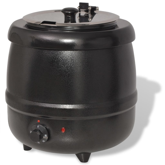 vidaXL Elektrisk soppterrin 10 L