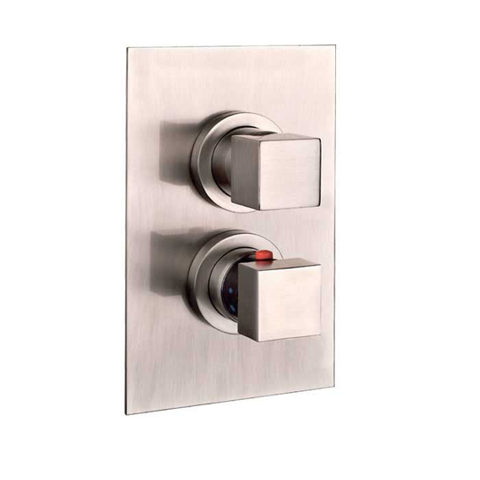 Termostat Blandare Eico 3489 Rettangolo Doccia 20131-31 Krom