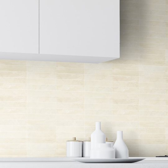 Klinker Arredo SandStone Beige Mosaic 3x15 cm