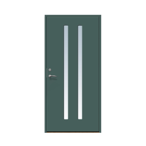 Enkeldörr till villa Oxie 10 x 20, Högerhängd, Skogsgrön