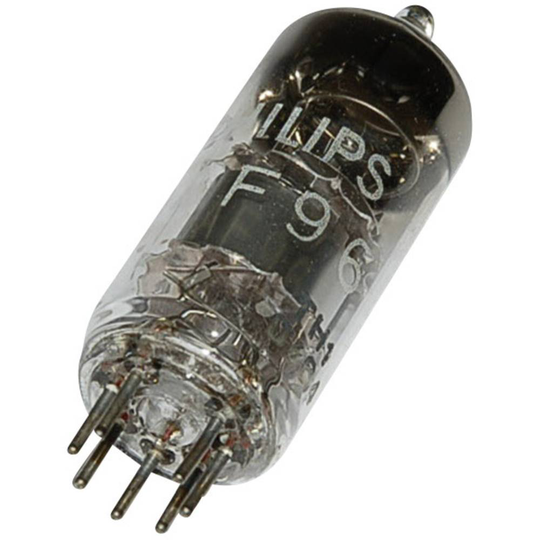 DAF 96 = 1 AH 5 Elektronrör Diod-pentod 120 V 170 µA Antal poler: 7 Lampsockel: B7G Innehåll 1 st