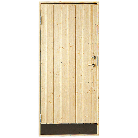 Dörr 10° panel Jabo Förrådsdörr 9 x 20, Vänster
