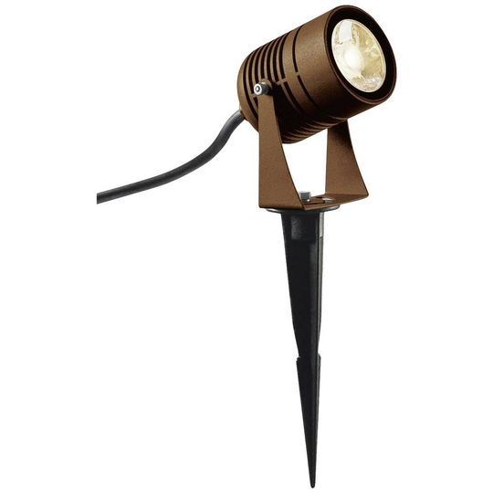 LED-Trädgårdsbelysning LED fast installerad 6 W SLV LED SPIKE 1002203