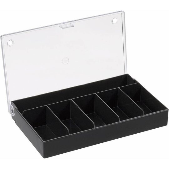 Hüfner Dübel Låda (L x B x H) 164 x 31 x 101 mm Antal fack: 6 fast underavdelning