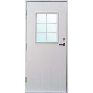 Ytterdörr Hanö med glas och spröjs SP21