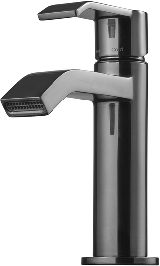 Tapwell Tvättställsblandare VIC071 Black Chrome