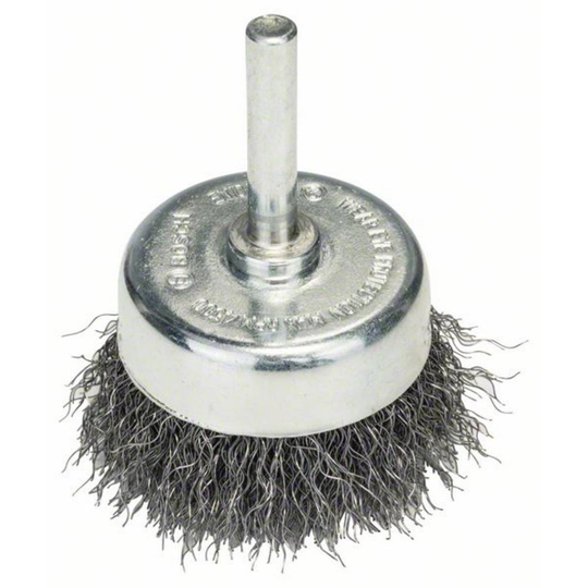 Bosch Accessories Koppborste / koppstålborste - 50 mm, 0,2 mm N/A N/A Skaft-Ø 6 mm 2608622022 1 st