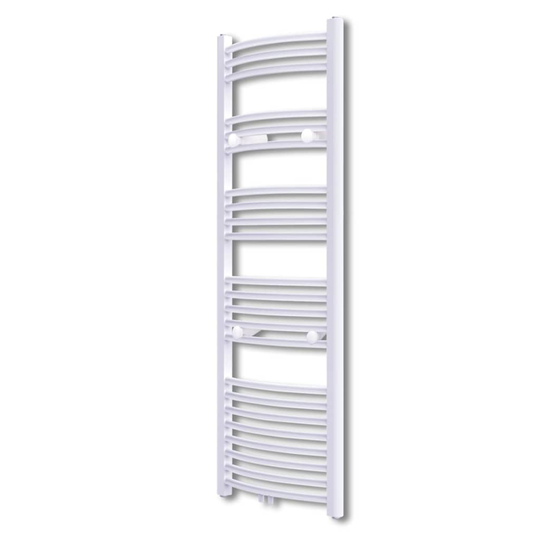 vidaXL Handdukstork centralvärme element båge 500 x 1424 mm