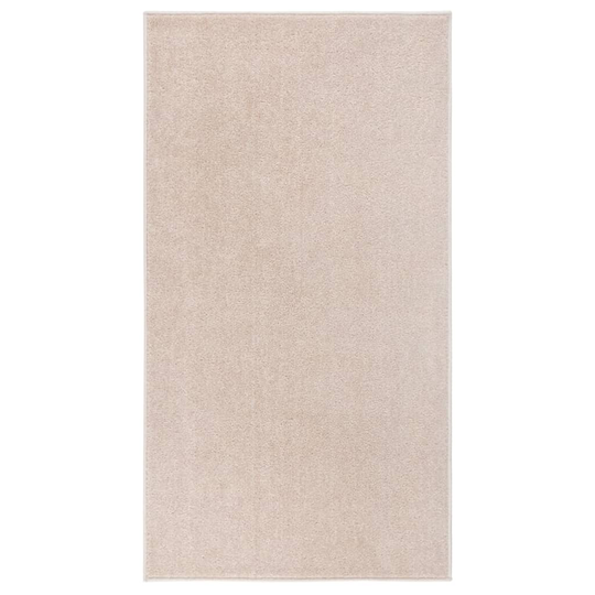 vidaXL Matta 80x150 cm mörk beige