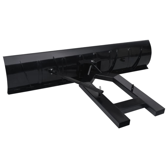 vidaXL Snöplog till gaffeltruck 200x48 cm svart