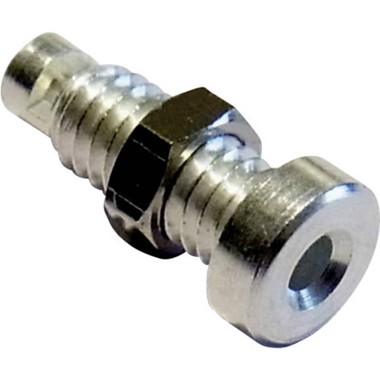 Schnepp BU 2100 Säkring kontaktdon Hona inbyggd vertikal Stift-Ø: 2 mm Silver 1 st
